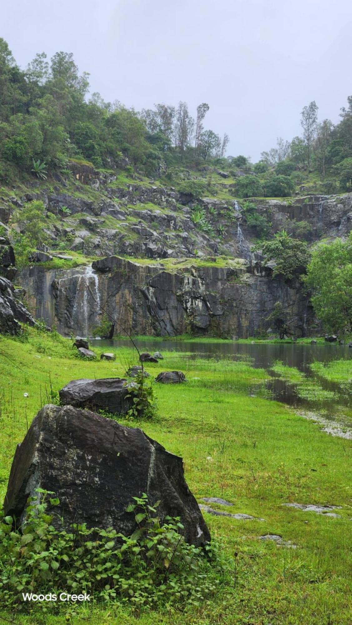 Ferienwohnung Woods Creek Dandeli Exterior foto